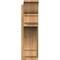 Ekena Millwork Merced Rough Sawn Traditional Outlooker, Western Red Cedar, 8"W x 26"D x 26"H OUT08X26X26MRC01RWR - alternate 4